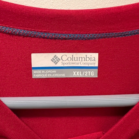 Columbia Red Long Sleeve Shirt - Picture 3 of 3
